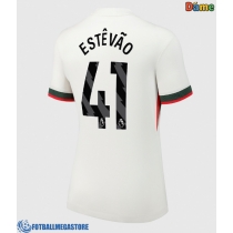 Fotballdrakt Dame Chelsea Estevao Willian #41 Bortedrakt 2025-26 Kortermet